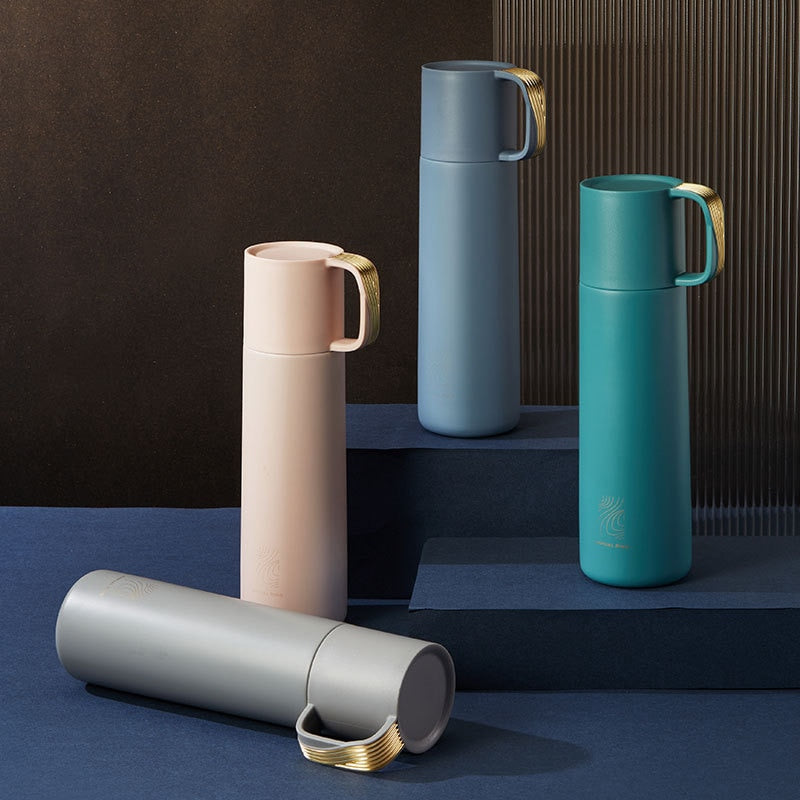 Thermos Hot Water Bottle Simple Design Vacuum Flask