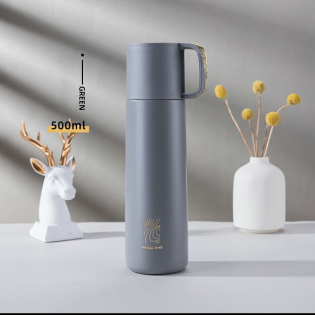 Thermos Hot Water Bottle Simple Design Vacuum Flask